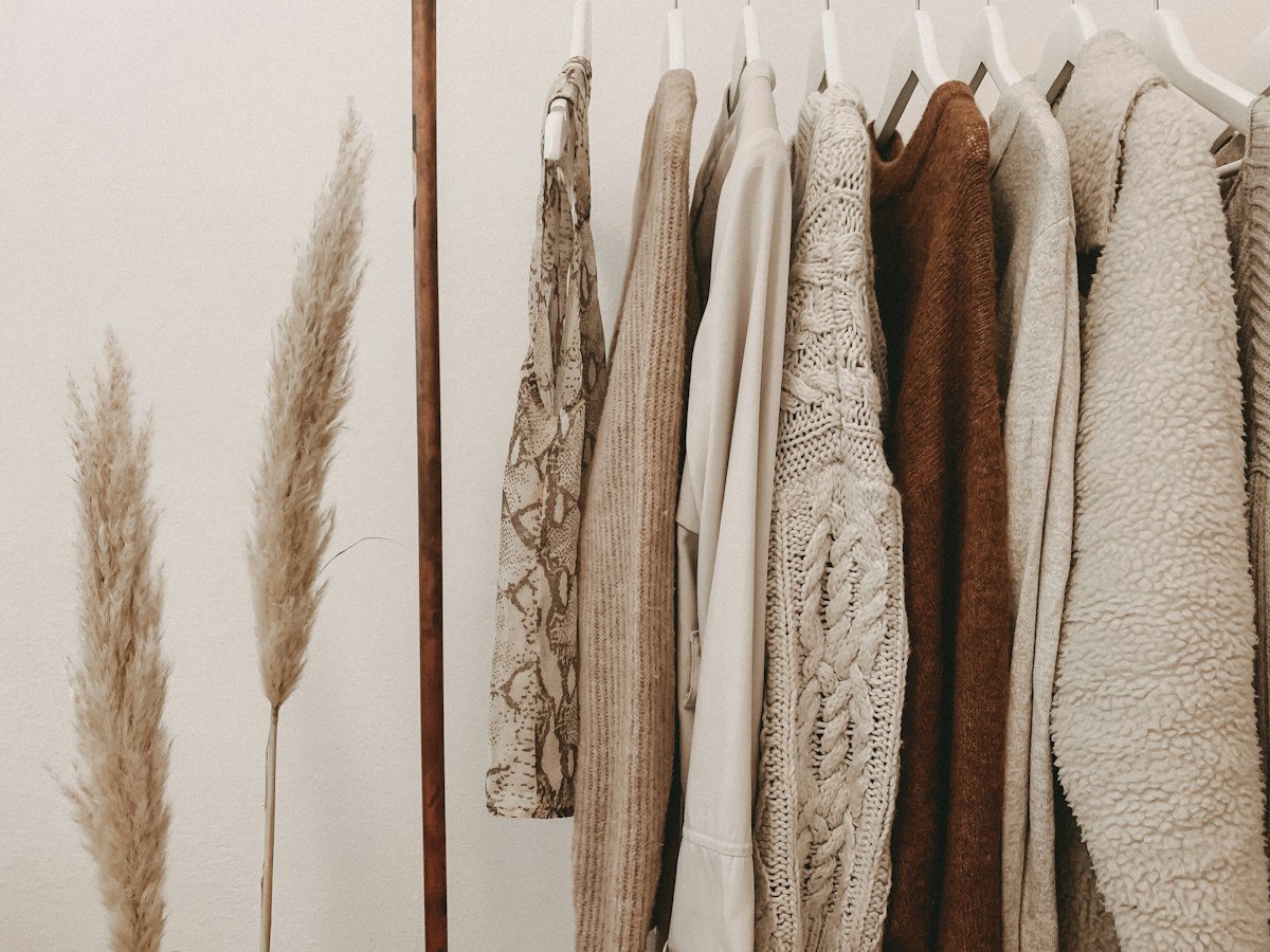 Lifestyle products and fashion at a trade show
